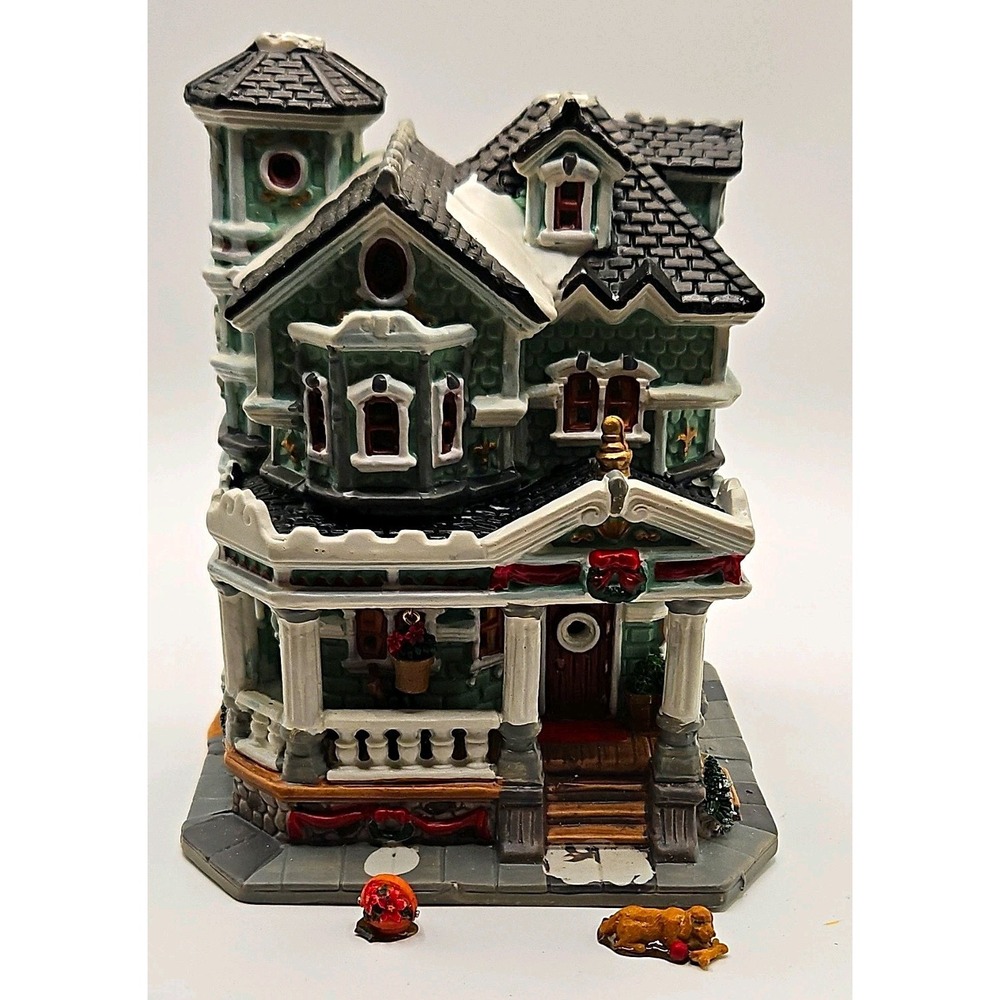 Lemax Christmas Village House Building Ceramic Painted Multicolor 2004